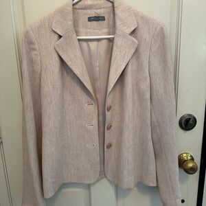 Women's Pink Blazer (Silk Lined)